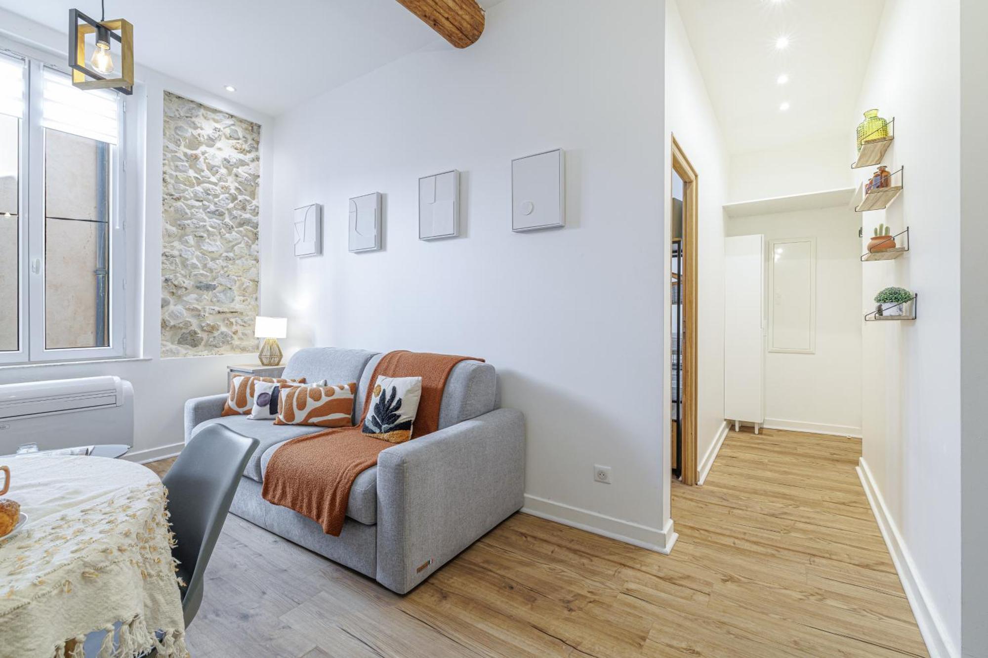 Old Town Antibes Superb New Flat, For 3, Ac, Wi-Fi Apartment Exterior photo